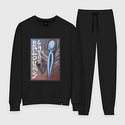 Костюм хлопковый женский Baldurs Gate 3 Иллитид, цвет: черный