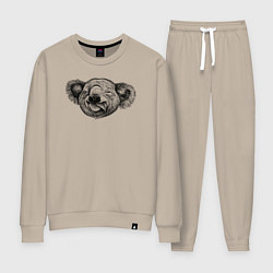 Женский костюм Коала голова