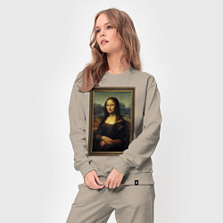 Костюм хлопковый женский Mona Lisa - original, цвет: миндальный — фото 2