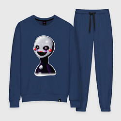Костюм хлопковый женский FNAF Марионетка, цвет: тёмно-синий