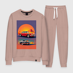 Женский костюм Ретро спорт кар