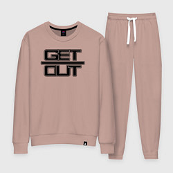 Женский костюм Get out black