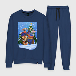 Женский костюм Кибердеревня роботы новый год