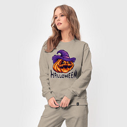 Костюм хлопковый женский Праздник Halloween, цвет: миндальный — фото 2