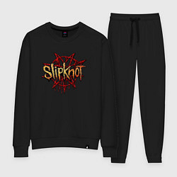 Костюм хлопковый женский Slipknot original, цвет: черный