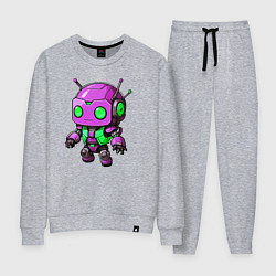 Женский костюм Фиолетовый робот инопланетянин