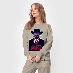 Костюм хлопковый женский Django - Jamie Foxx, цвет: миндальный — фото 2
