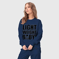 Костюм хлопковый женский Light weight baby, цвет: тёмно-синий — фото 2
