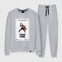 Костюм хлопковый женский Comix zone - power, цвет: меланж