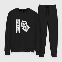 Костюм хлопковый женский Depeche Mode - Little fifteen, цвет: черный