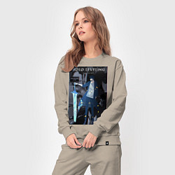 Костюм хлопковый женский Поднятие уровня в одиночку Джину Сон Пробуждённый, цвет: миндальный — фото 2