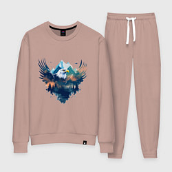 Женский костюм Орел среди леса и гор