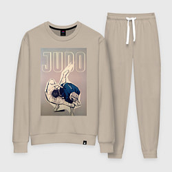 Женский костюм Дзюдо бросок через бедро