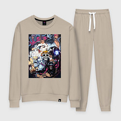 Женский костюм Ван-Пис Йонко пираты