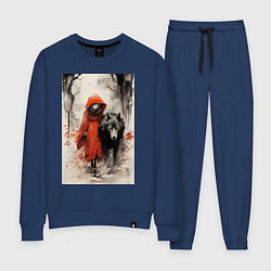 Женский костюм Красная шапочка с волком