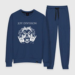 Костюм хлопковый женский Joy Division rock dog, цвет: тёмно-синий