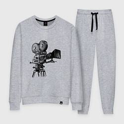 Костюм хлопковый женский Кинооператор, цвет: меланж