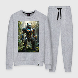 Женский костюм Кибер-пантера вышла на охоту