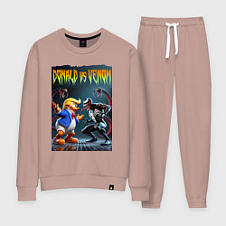 Женский костюм Donald vs Venom - ai art fantasy