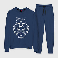 Костюм хлопковый женский Sons Of Anarchy - charming, цвет: тёмно-синий