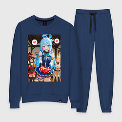 Женский костюм Аква Мегумин и Даркнес дарят валентинки