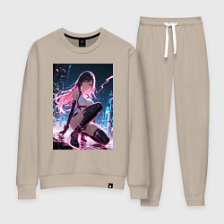 Женский костюм Тифа Локхарт из Final Fantasy VII в стиле киберпан