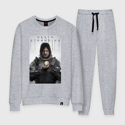 Костюм хлопковый женский Death Stranding - Norman Reedus, цвет: меланж