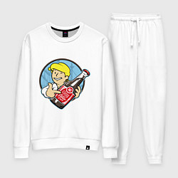 Костюм хлопковый женский Vault Guybrush, цвет: белый