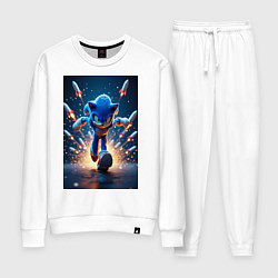 Женский костюм Соник убегает от ракет