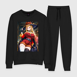 Костюм хлопковый женский Марин Китагава косплей Мегумин, цвет: черный