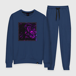 Женский костюм Самурай неоновый киборг