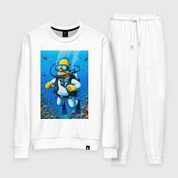 Женский костюм Homer diving - ai art fantasy