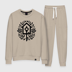 Женский костюм Ключ к дому и цветы