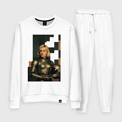 Женский костюм Женщина космонавт ретро-футуризм поп-арт 1970-х