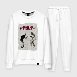 Женский костюм Криминальное чтиво постер