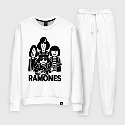 Женский костюм Ramones силуэты