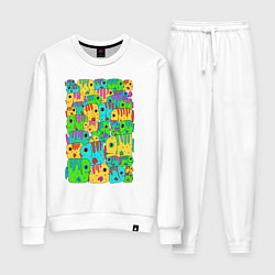 Женский костюм Яркие тропические рыбки