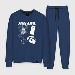 Костюм хлопковый женский The Cure group, цвет: тёмно-синий