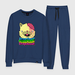 Костюм хлопковый женский Dropdead Kitty, цвет: тёмно-синий