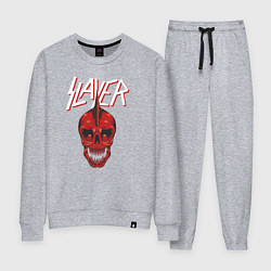 Костюм хлопковый женский Slayer Punk, цвет: меланж