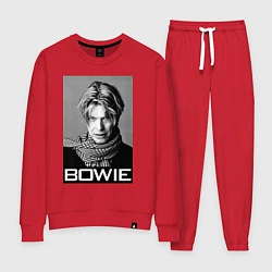 Костюм хлопковый женский Bowie Legend, цвет: красный