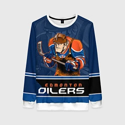 Женский свитшот Edmonton Oilers