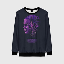 Женский свитшот Stranger Things: Purple