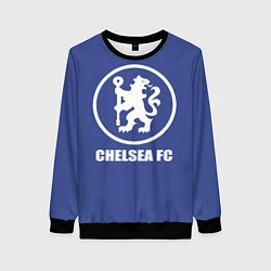 Свитшот женский Chelsea FC, цвет: 3D-черный