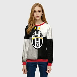 Свитшот женский Juventus FC, цвет: 3D-красный — фото 2