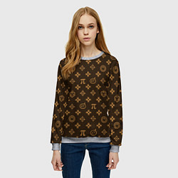 Свитшот женский Geek, цвет: 3D-меланж — фото 2