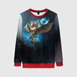 Свитшот женский Skywrath Mage: Wings, цвет: 3D-красный