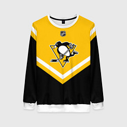 Свитшот женский NHL: Pittsburgh Penguins, цвет: 3D-белый