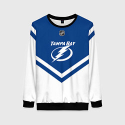 Свитшот женский NHL: Tampa Bay Lightning, цвет: 3D-черный