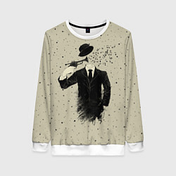 Женский свитшот Музыкальный самоубийца